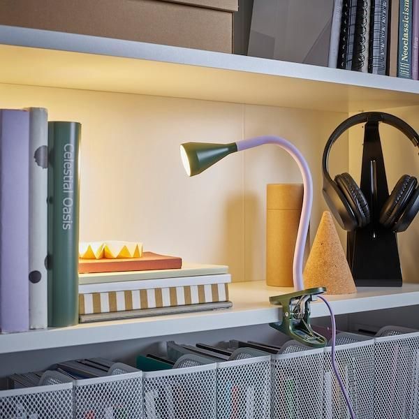 Світлодіодний світильник IKEA N&Auml;VLINGE Біло-зелений 905.747.77 905.747.77 ➜ Пакуємо МИ📦 фото