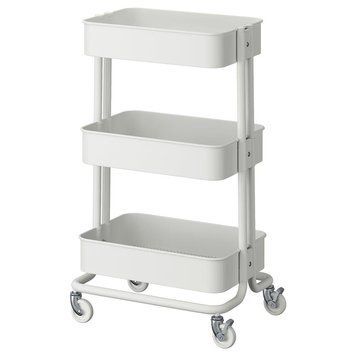 Візок IKEA R&Aring;SKOG 35x45x77 см Білий 305.867.83 305.867.83 ➜ Пакуємо МИ📦 фото