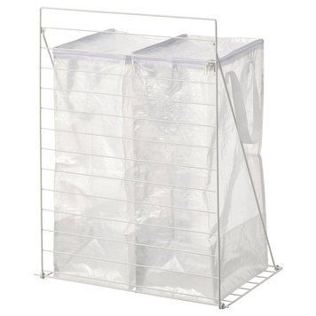 Сумка з підставкою IKEA JOSTEIN 60x40x74 см Біло-прозора 205.122.26 205.122.26 ➜ Пакуємо МИ📦 фото