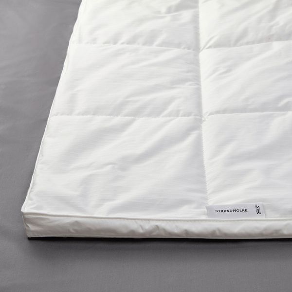 Ковдра тепла IKEA STRANDMOLKE 200х200 см Біла 404.591.95 404.591.95 ➜ Пакуємо МИ📦 фото
