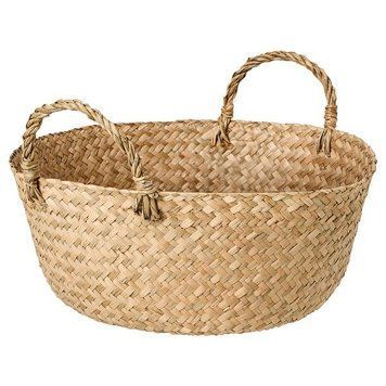 Кошик із ручкою IKEA SANDJORD 30х14 см Ручна робота 306.000.48 306.000.48 ➜ Пакуємо МИ📦 фото