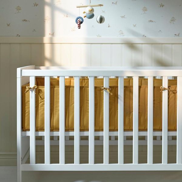 Бортик для дитячого ліжка IKEA GULDV&Auml;VARE 60x120 см Темно-жовтий 905.736.93 905.736.93 ➜ Пакуємо МИ📦 фото
