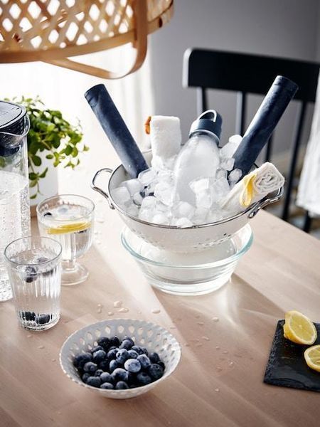 Дуршлаг IKEA GEMAK (ИКЕА ГЕМАК). 202.335.41. Стальной 202.335.41 ➜ Пакуємо МИ📦 фото