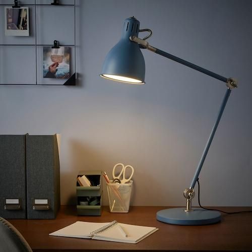 Настольная лампа IKEA AROD 60521592 Бирюзовая 605.215.92 ➜ Пакуємо МИ📦 фото