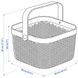 Корзина IKEA RISATORP 805.886.90 Розовая 805.886.90 ➜ Пакуємо МИ📦 фото 6