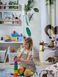 Набор для хранения: Контейнер на колесиках + крышка IKEA VESSLA. 2 предмета. Белый 700.648.8 ➜ Пакуємо МИ📦 фото 4
