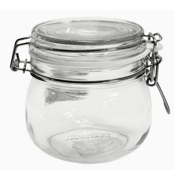 Баночка з кришкою IKEA KORKEN (ІКЕА КОРКЕН). 70213545. Прозора 702.135.45 ➜ Пакуємо МИ📦 фото