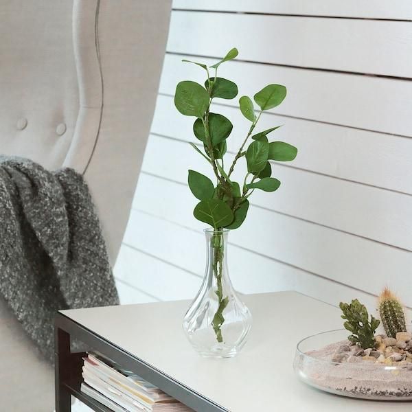 Ваза IKEA VILJESTARK Высота - 17 см Стеклянная 003.385.77 003.385.77 ➜ Пакуємо МИ📦 фото