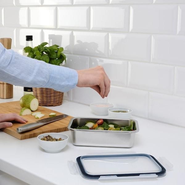Харчовий контейнер IKEA 365+ Сталевий 1 л 104.978.01 104.978.01 ➜ Пакуємо МИ📦 фото