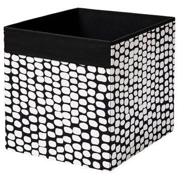 Коробка IKEA DR&Ouml;NA 33x38x33 см Чорно-біла 004.680.88 004.680.88 ➜ Пакуємо МИ📦 фото