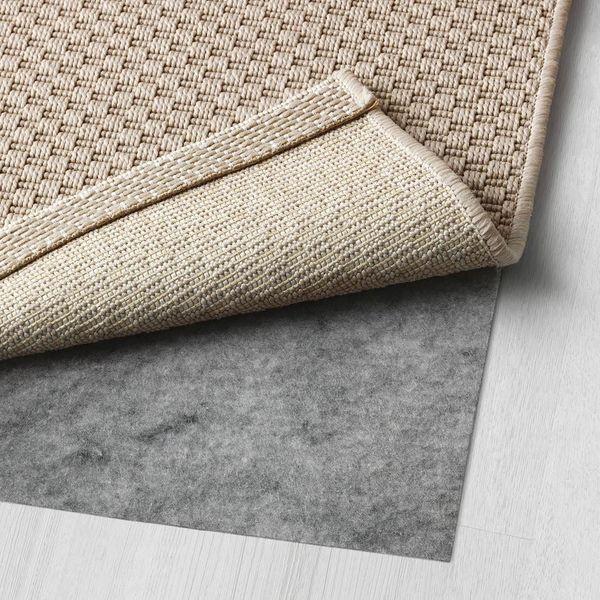 Тканевый ковер IKEA MORUM 160x230 см Бежевый 202.035.63 202.035.63 ➜ Пакуємо МИ📦 фото