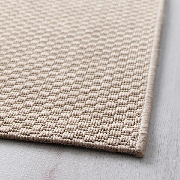 Тканевый ковер IKEA MORUM 160x230 см Бежевый 202.035.63 202.035.63 ➜ Пакуємо МИ📦 фото