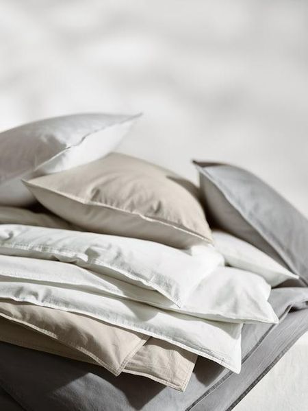 Комплект постільної білизни IKEA &Auml;NGSLILJA 2 предмети 403.185.63 Білий 606.089.10➜ Пакуємо МИ📦 фото