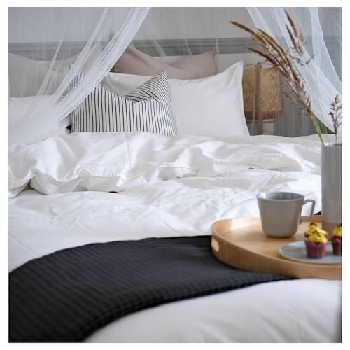 Комплект постільної білизни IKEA &Auml;NGSLILJA 2 предмети 403.185.63 Білий 606.089.10➜ Пакуємо МИ📦 фото
