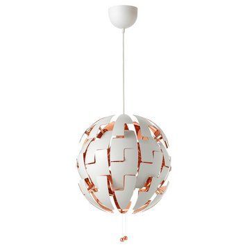 Підвісний світильник IKEA PS 2014 (ІКЕА ПС 2014). Білий/мідь. 103.114.88 103.114.88 ➜ Пакуємо МИ📦 фото