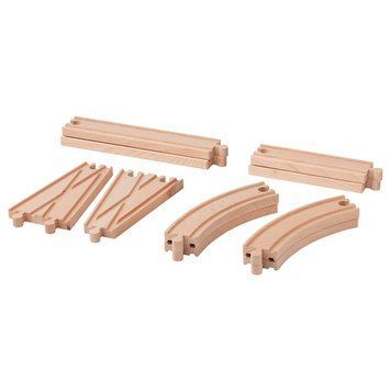 Набір колій IKEA LILLABO (ІКЕА ЛІЛЛАБО). 30363725. 10 предметів 303.637.25 ➜ Пакуємо МИ📦 фото