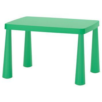 Дитячий стіл IKEA MAMMUT Зелений 505.819.92 505.819.92 ➜ Пакуємо МИ📦 фото