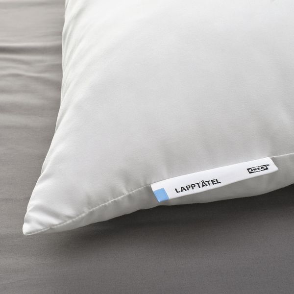 Подушка низька IKEA LAPPT&Aring;TEL 50x60 см Біла 104.603.84 104.603.84 ➜ Пакуємо МИ📦 фото