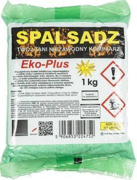 Чистящее средство для дымоходов Spalsadz Eco-Plus Оригинал Польша 1кг 010101 ➜ Пакуємо МИ📦 фото