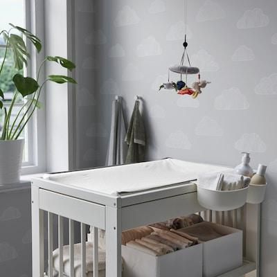 Пеленальна підстилка IKEA VADRA (ІКЕА ВАДРА). 10489212. Біла 104.892.12 ➜ Пакуємо МИ📦 фото