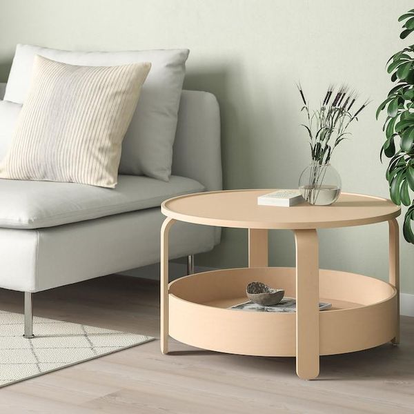 Журнальний столик IKEA BORGEBY Дерев'яний 703.893.56 703.893.56 ➜ Пакуємо МИ📦 фото