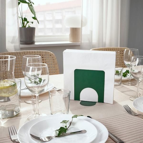 Салфетница IKEA SKOGSR&Ouml;R Зеленая 405.608.67 405.608.67 ➜ Пакуємо МИ📦 фото