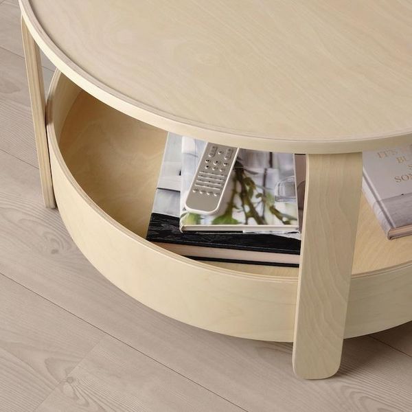 Журнальний столик IKEA BORGEBY Дерев'яний 703.893.56 703.893.56 ➜ Пакуємо МИ📦 фото