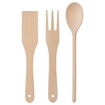 Набор кухонных принадлежностей IKEA FILBUNKE 3 предмета Деревянные 402.988.95 402.988.95 ➜ Пакуємо МИ📦 фото