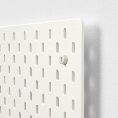 Настенная доска-органайзер IKEA SK&Aring;DIS 76х56 см. 103.216.18 Белая 103.216.18 ➜ Пакуємо МИ📦 фото