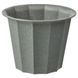 Горщик для квітів IKEA BUSKVERK Діаметр - 9 см Сірий 305.444.58 305.444.58 ➜ Пакуємо МИ📦 фото 1