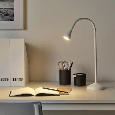 Настольная лампа IKEA NAVLINGE (ИКЕА НЭВЛИНГЕ). 50404918. Белая 504.049.18 ➜ Пакуємо МИ📦 фото