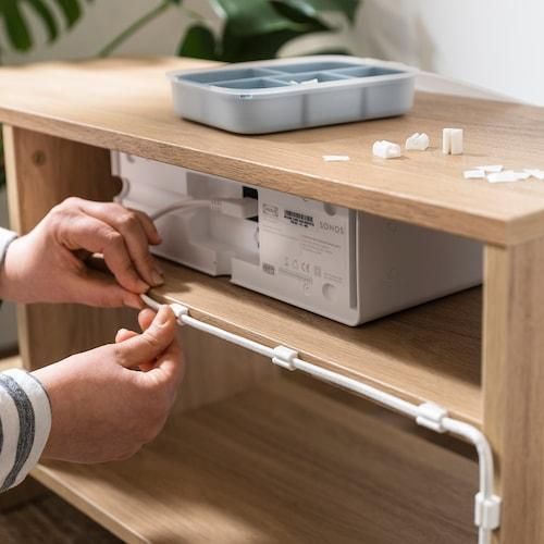 Набор держателей для кабелей IKEA TRIXIG 150 предметов 405.469.04 405.469.04 ➜ Пакуємо МИ📦 фото