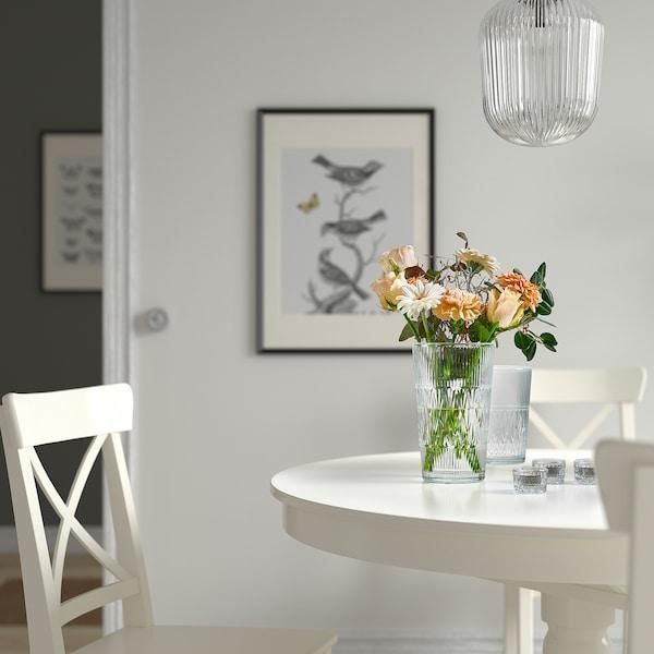 Ваза IKEA SM&Auml;LLSPIREA Висота - 22 см. Скляна 205.421.72 205.421.72 ➜ Пакуємо МИ📦 фото
