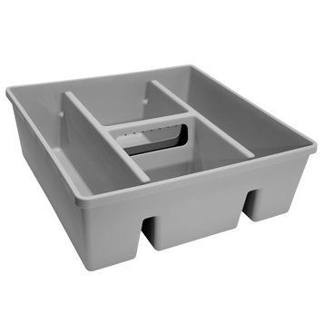 Контейнер із відділеннями IKEA F&Aring;NGGR&Ouml;DA 30x30x11 см Сірий 105.595.30 105.595.30 ➜ Пакуємо МИ📦 фото