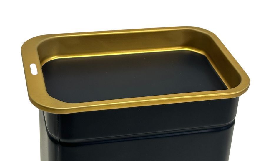 Банка для чая IKEA BLOMNING 11x7x20 см Черная 003.732.07 003.732.07 ➜ Пакуємо МИ📦 фото