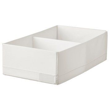Коробка для зберігання IKEA STUK 20х34х10 см Біла 604.744.25 604.744.25 ➜ Пакуємо МИ📦 фото
