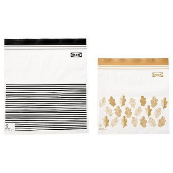 Набір пакетів на застібці 2.5л (25*24см)/1.2л (21*19см) IKEA ISTAD 50 штук 705.256.79 705.256.79 ➜ Пакуємо МИ📦 фото