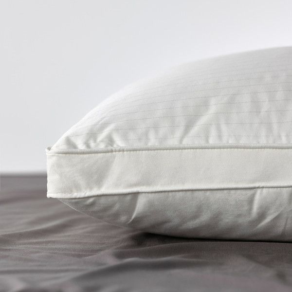 Подушка низька IKEA BERGVEN 50x60 см Біла 605.715.96 605.715.96 ➜ Пакуємо МИ📦 фото