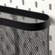 Набор корзин для настенного органайзера IKEA SK&Aring;DIS 3 предмета 405.699.43 Черный 405.699.43 ➜ Пакуємо МИ📦 фото 3