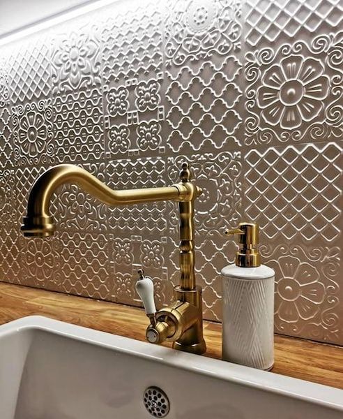 Смеситель для кухни IKEA GLITTRAN 10468511 Золотой 104.685.11 ➜ Пакуємо МИ📦 фото