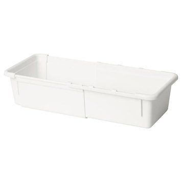 Контейнер висувний IKEA KACKLA 25-38x9 см Білий 906.020.49 906.020.49 ➜ Пакуємо МИ📦 фото