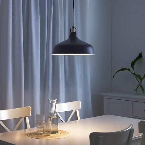 Подвесной светильник IKEA RANARP (ИКЕА РАНАРП). 20390951. Черный 203.909.51 ➜ Пакуємо МИ📦 фото