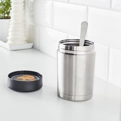 Харчовий термос IKEA EFTERFRAGAD (ІКЕА ЕФТЕРФРОГАД). 0,5 л. 40288354. Сталевий 402.883.54 ➜ Пакуємо МИ📦 фото