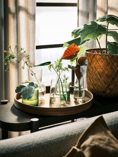 Горщик для квітів IKEA KLYNNON Діаметр - 24 см 205.164.08 Бамбукова 205.164.08 ➜ Пакуємо МИ📦 фото