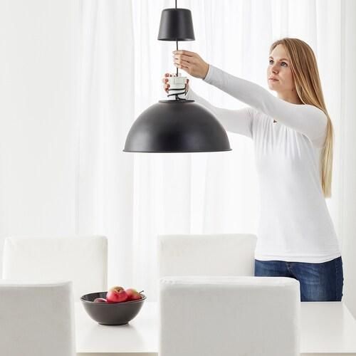 Підвісний світильник IKEA SKURUP (ІКЕА СКУРУП). 80407114. Чорний 804.071.14 ➜ Пакуємо МИ📦 фото