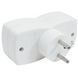 Подвійна розетка - адаптер IKEA KOPPLA Білий 604.120.22 604.120.22 ➜ Пакуємо МИ📦 фото 4