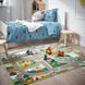 Детский ковер IKEA VALLABY 10548216 Зеленый 105.482.16 ➜ Пакуємо МИ📦 фото 2