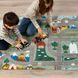 Детский ковер IKEA VALLABY 10548216 Зеленый 105.482.16 ➜ Пакуємо МИ📦 фото 3