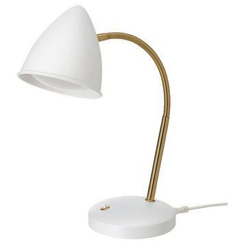 Настільна лампа IKEA ISN&Aring;LEN Біла 605.012.64 605.012.64 ➜ Пакуємо МИ📦 фото
