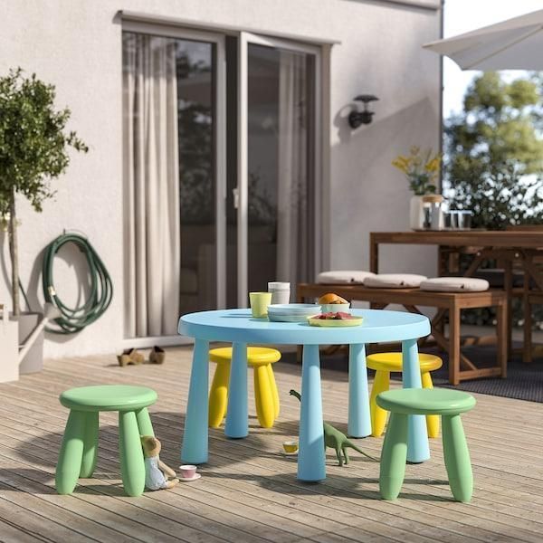 Табурет для дітей IKEA MAMMUT Яскраво-зелений 405.866.07 405.866.07 ➜ Пакуємо МИ📦 фото
